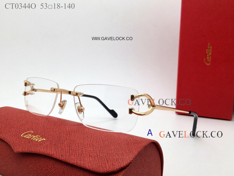 Première de Cartier ct0344o Rimless Eyewear Online sale